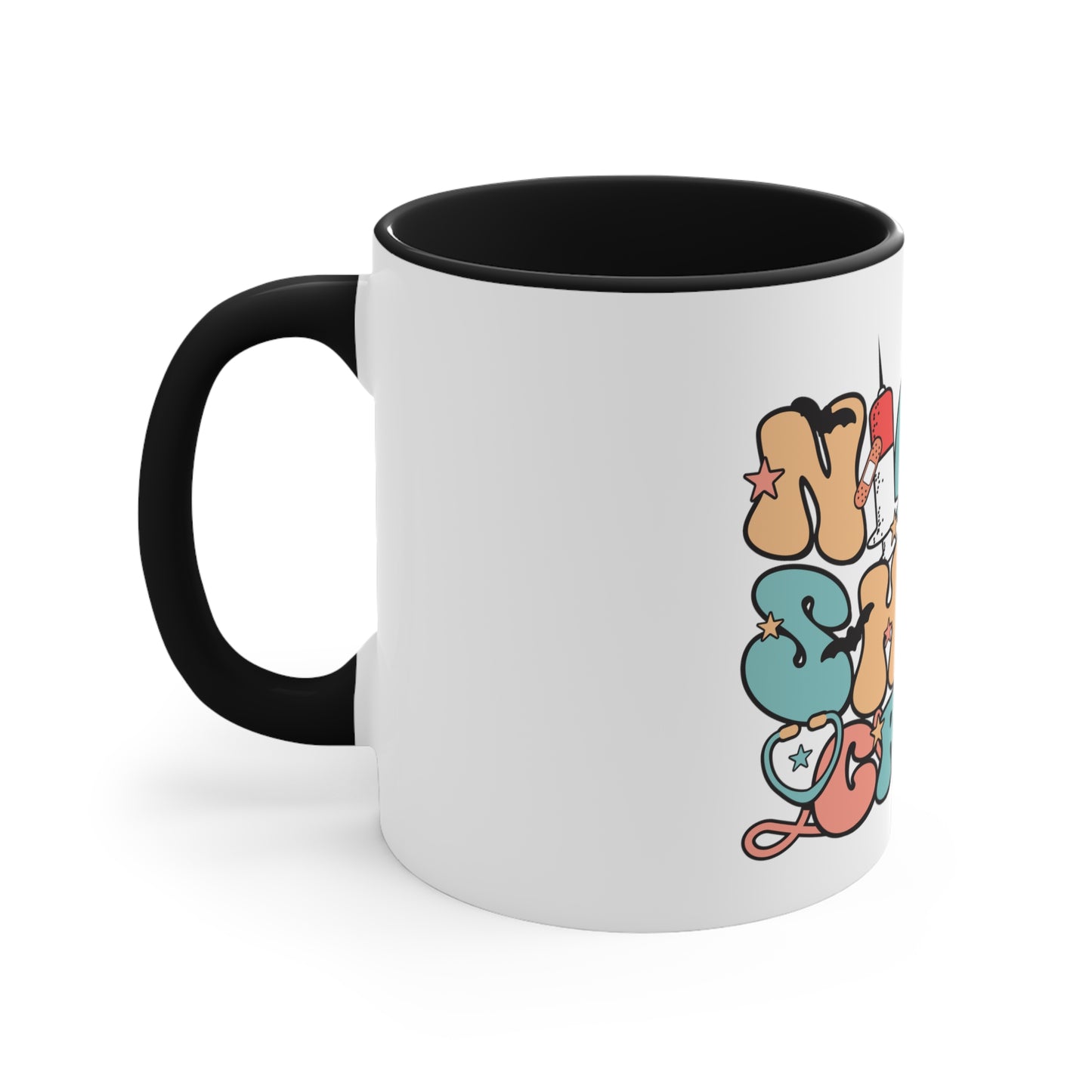 Night Shift Crew - Accent Coffee Mug, 11oz