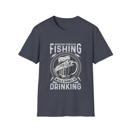 Weekend Fishing - Softstyle T-Shirt