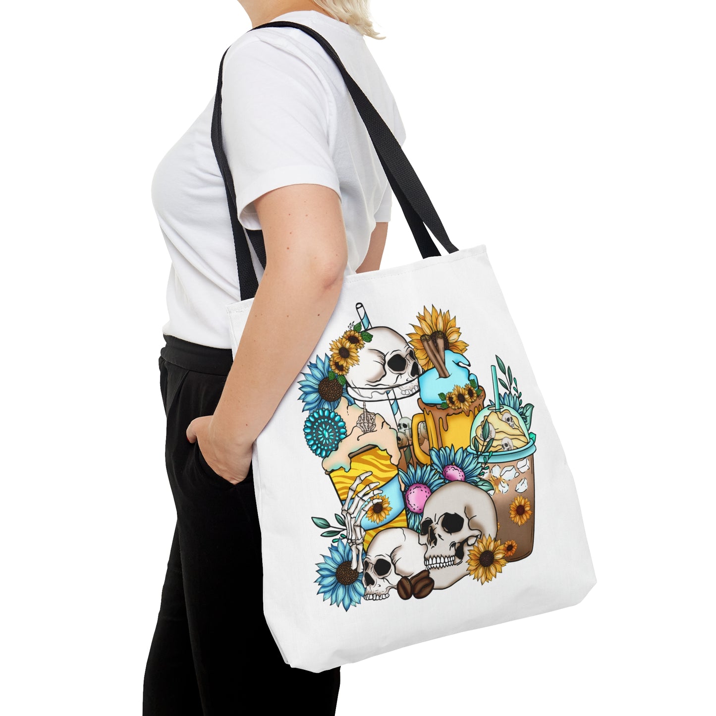 Skull and Coffee - Tote Bag