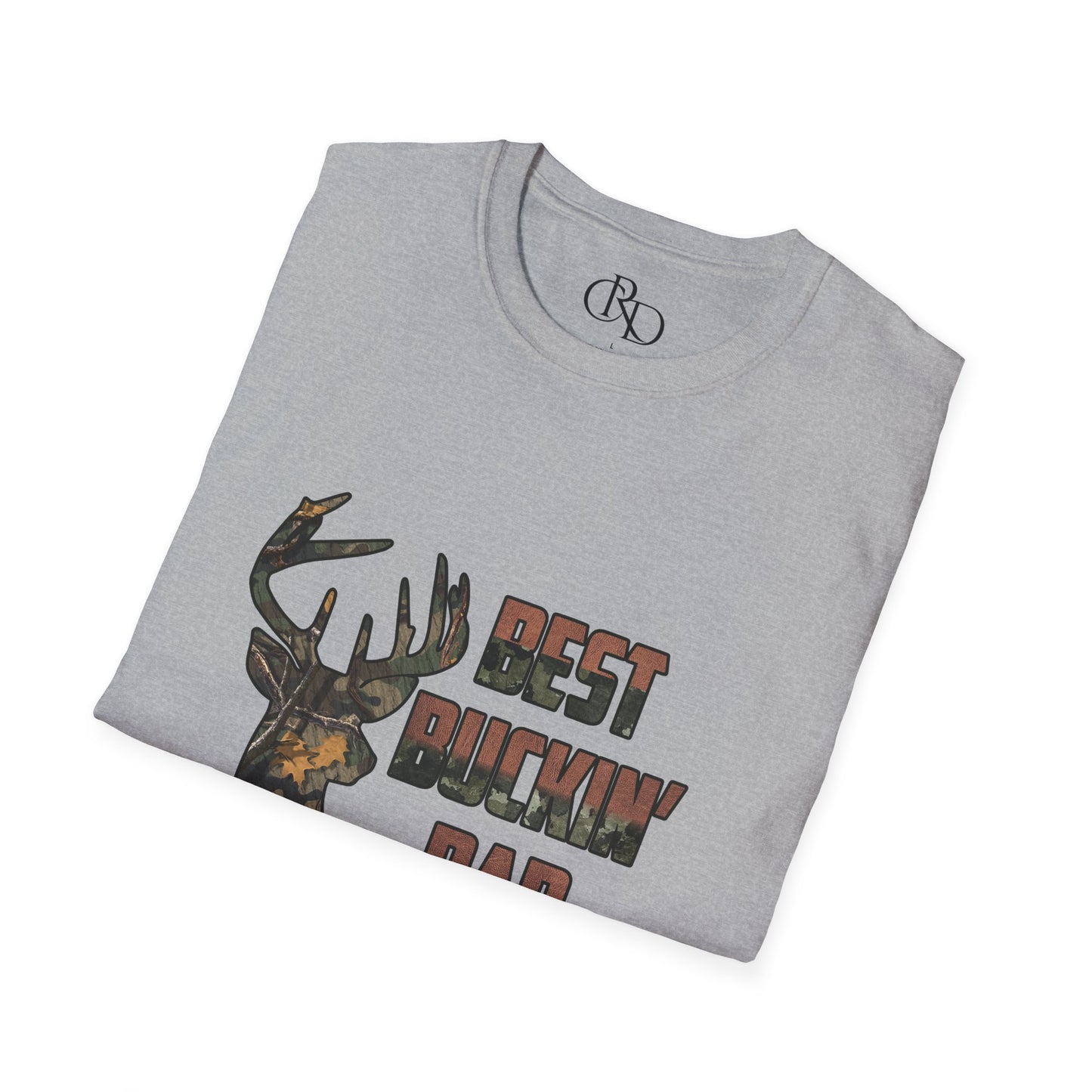 Best Buckin' Dad - Softstyle T-Shirt