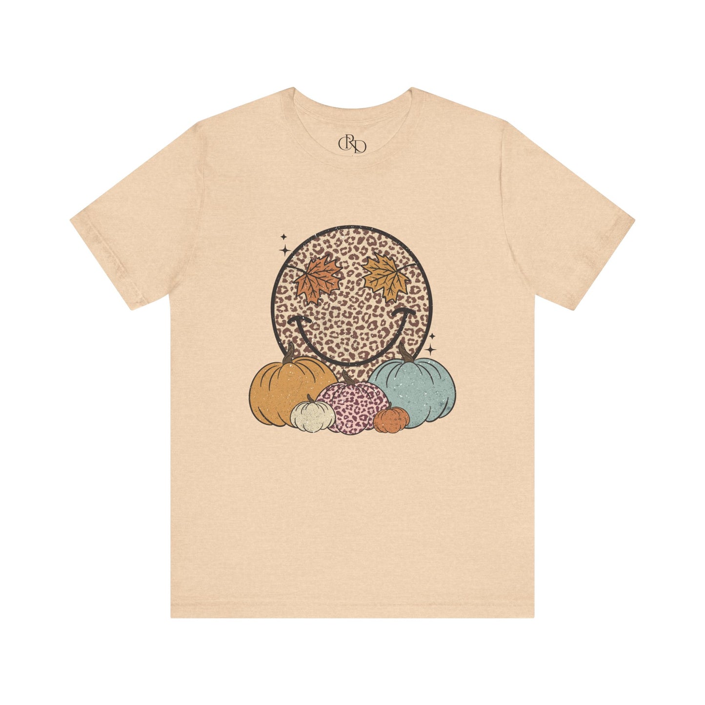 Fall Smiley Face Emoji Tee