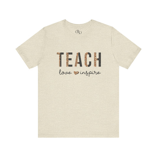 Teach Love Inspire - Jersey Short Sleeve T-Shirt