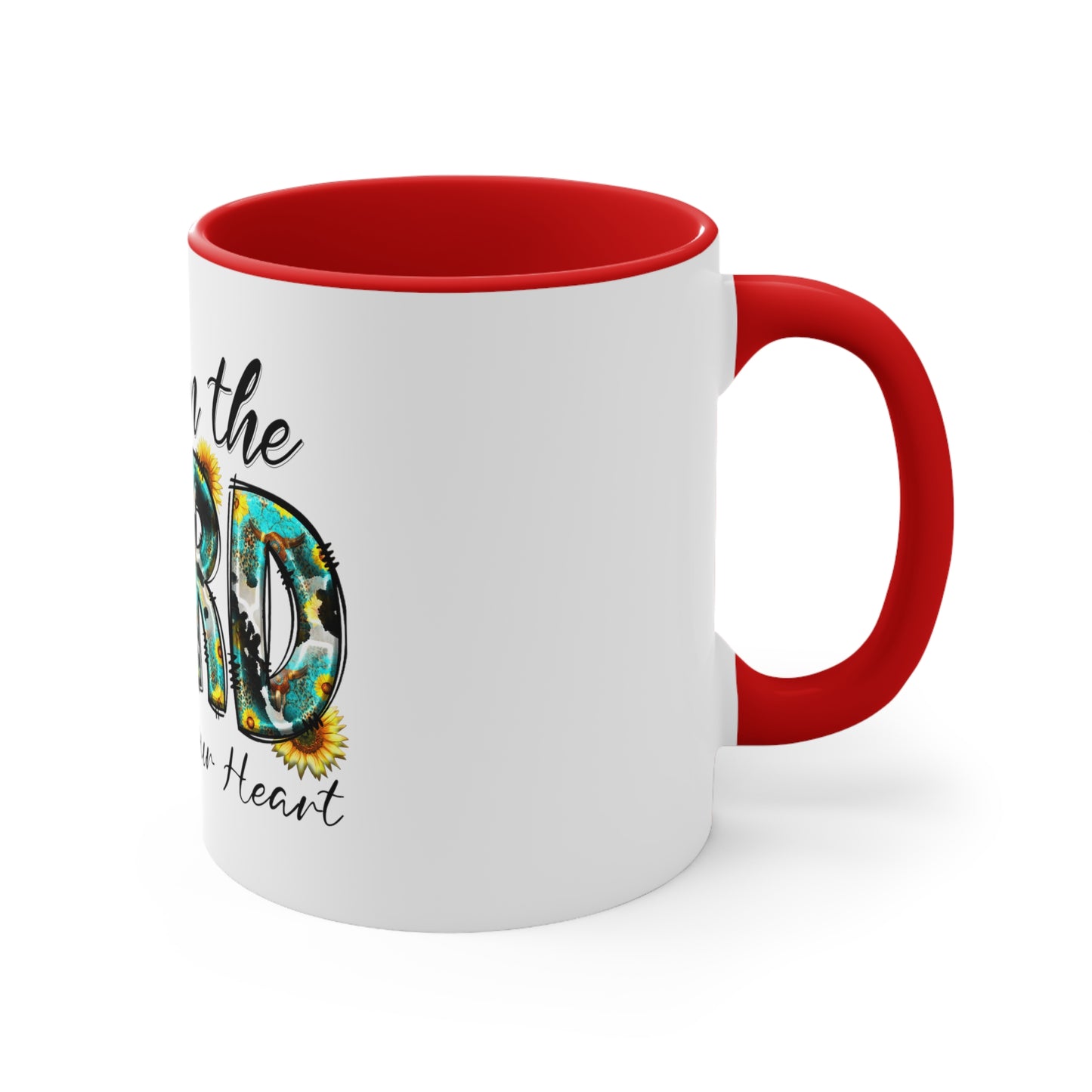 Trust in the Lord - Accent Coffee Mug, 11oz