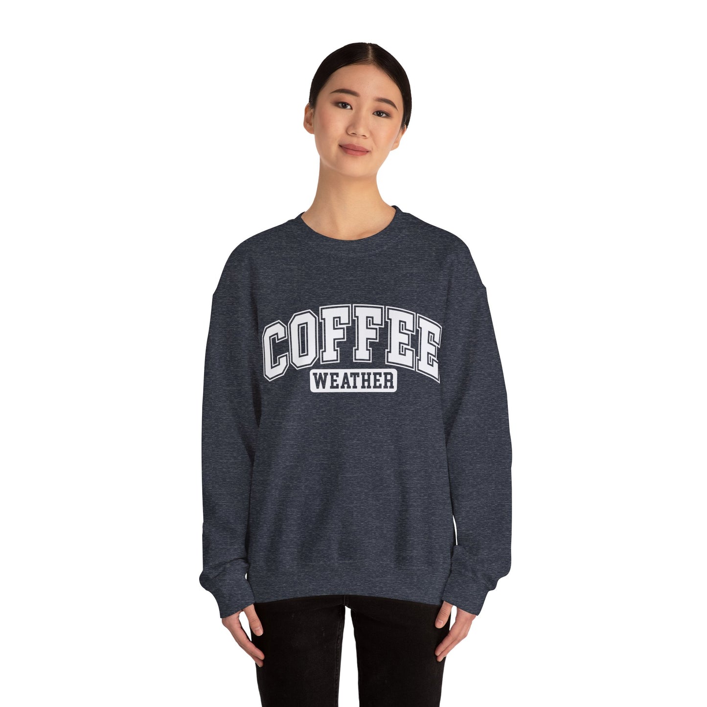 Coffee Weather - Heavy Blend™ Crewneck Sweatshirt