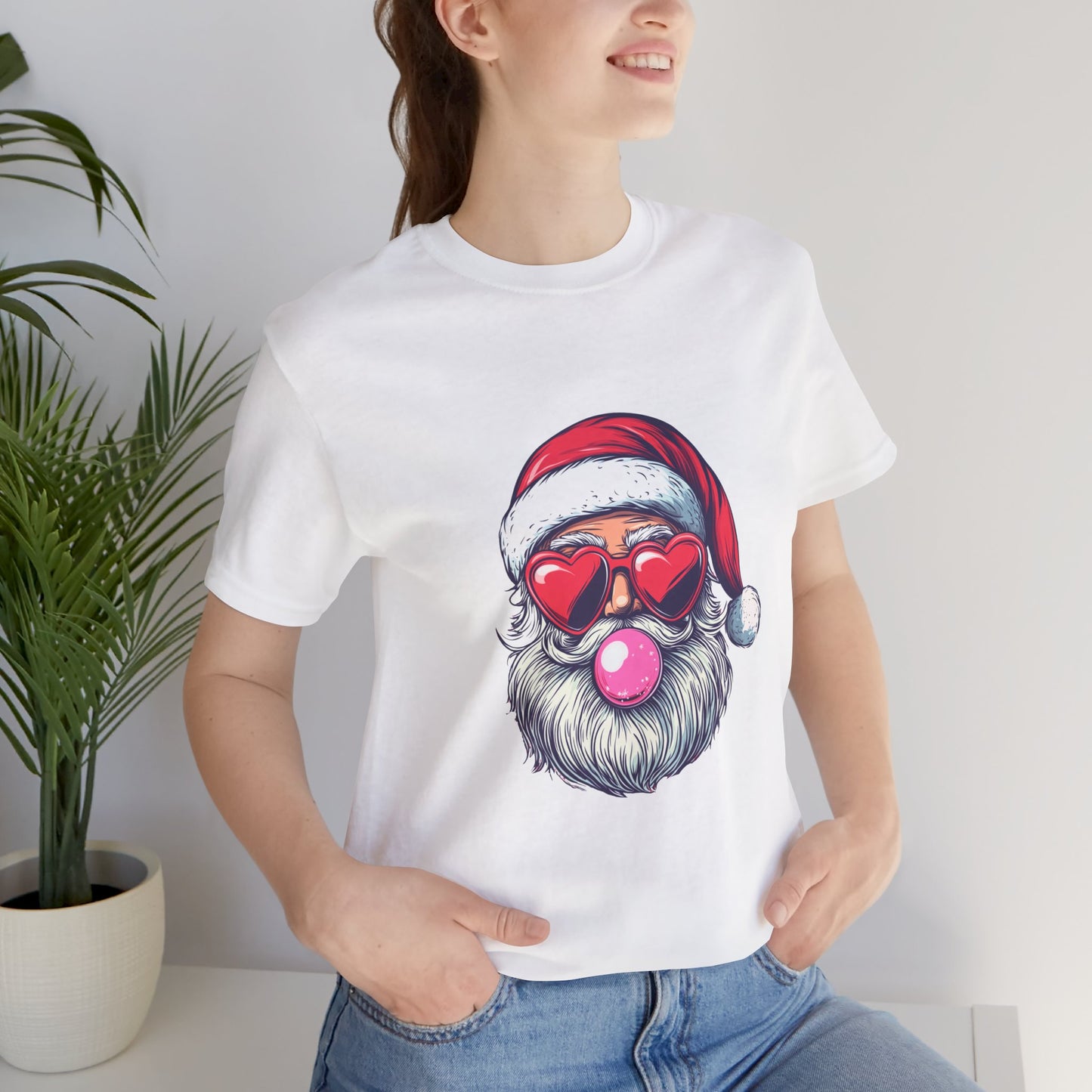 Retro Santa - Jersey Short Sleeve T-Shirt