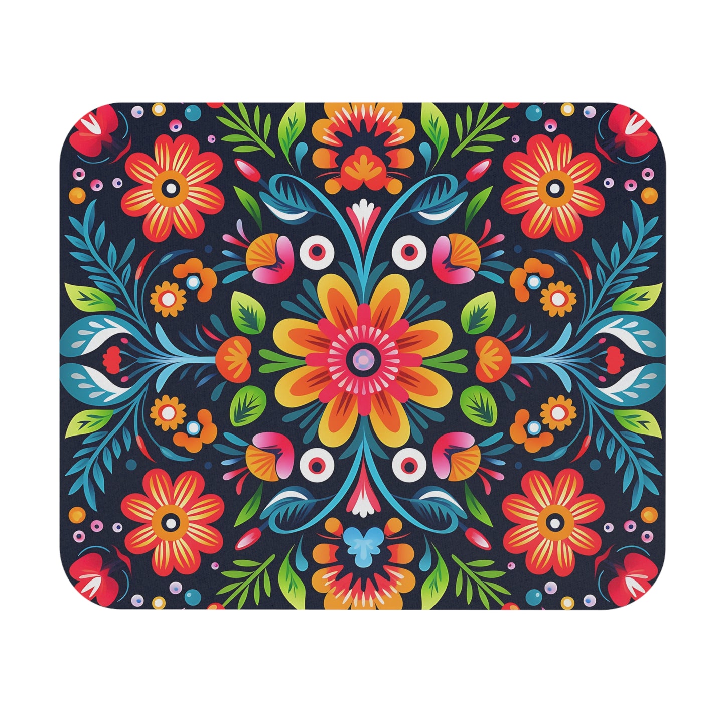 Colorful Flowers - Mouse Pad