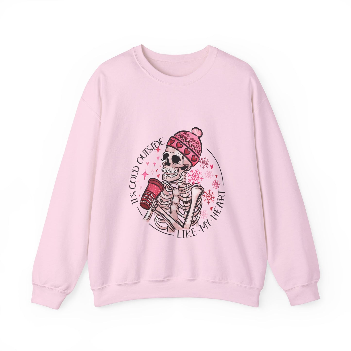 It's cold outside like my heart - Heavy Blend™ Crewneck Sweatshirt