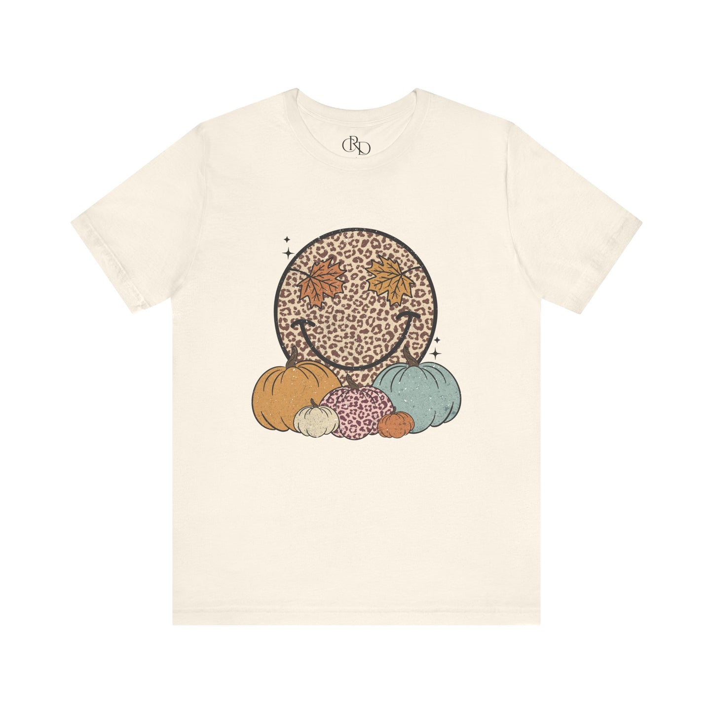 Fall Smiley Face Emoji Tee