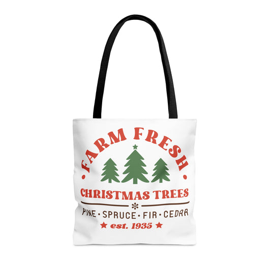 Farm Fresh Christmas Trees - Tote Bag