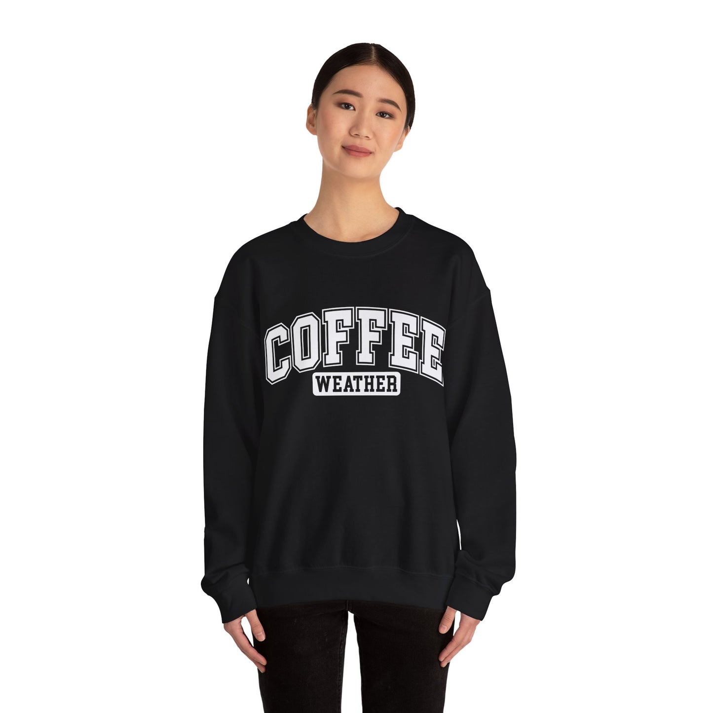 Coffee Weather - Heavy Blend™ Crewneck Sweatshirt