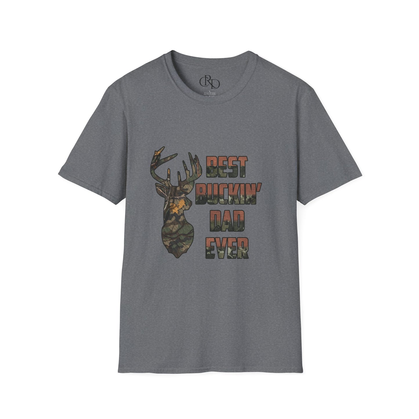 Best Buckin' Dad - Softstyle T-Shirt