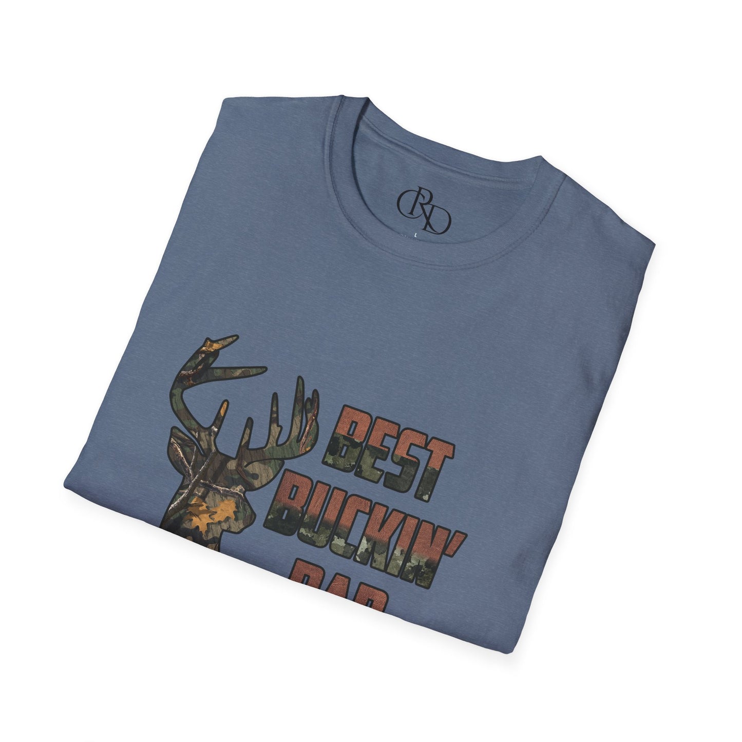 Best Buckin' Dad - Softstyle T-Shirt