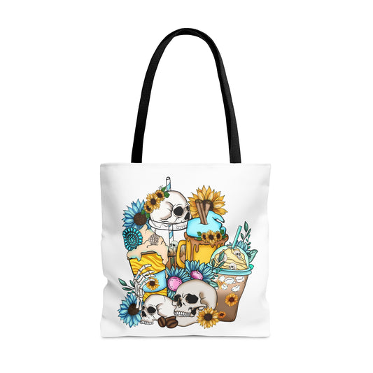 Skull and Coffee - Tote Bag