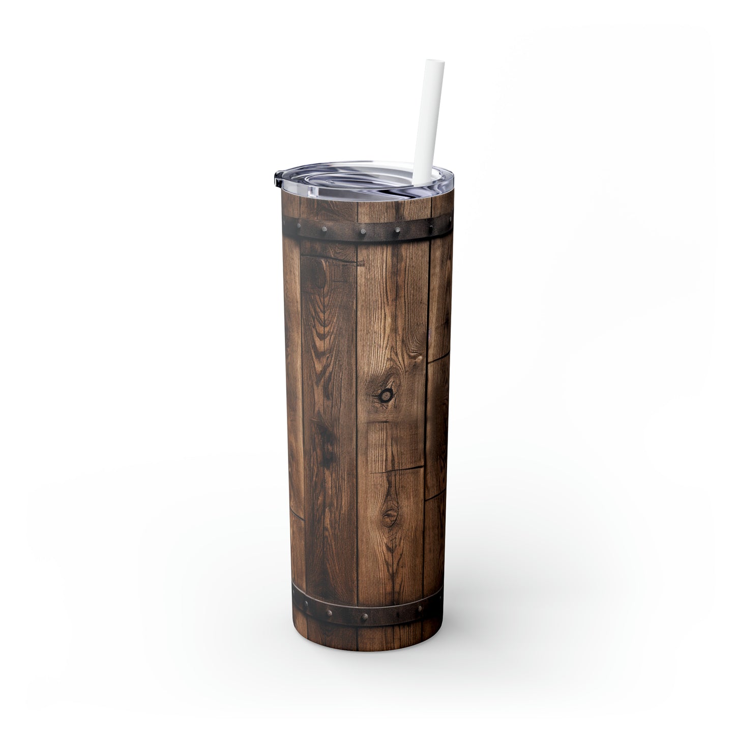 Barrel - Skinny Tumbler with Straw, 20oz