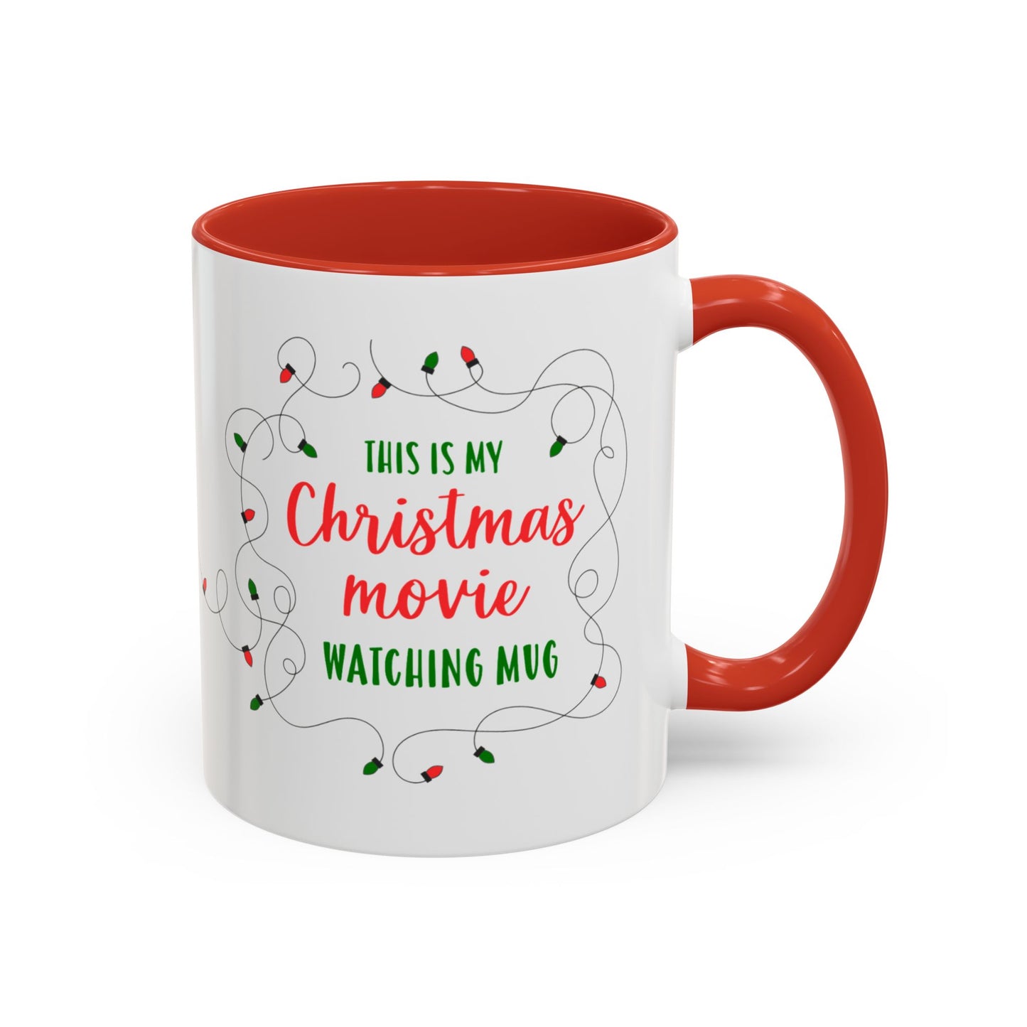 Mug Christmas Lights Red Truck