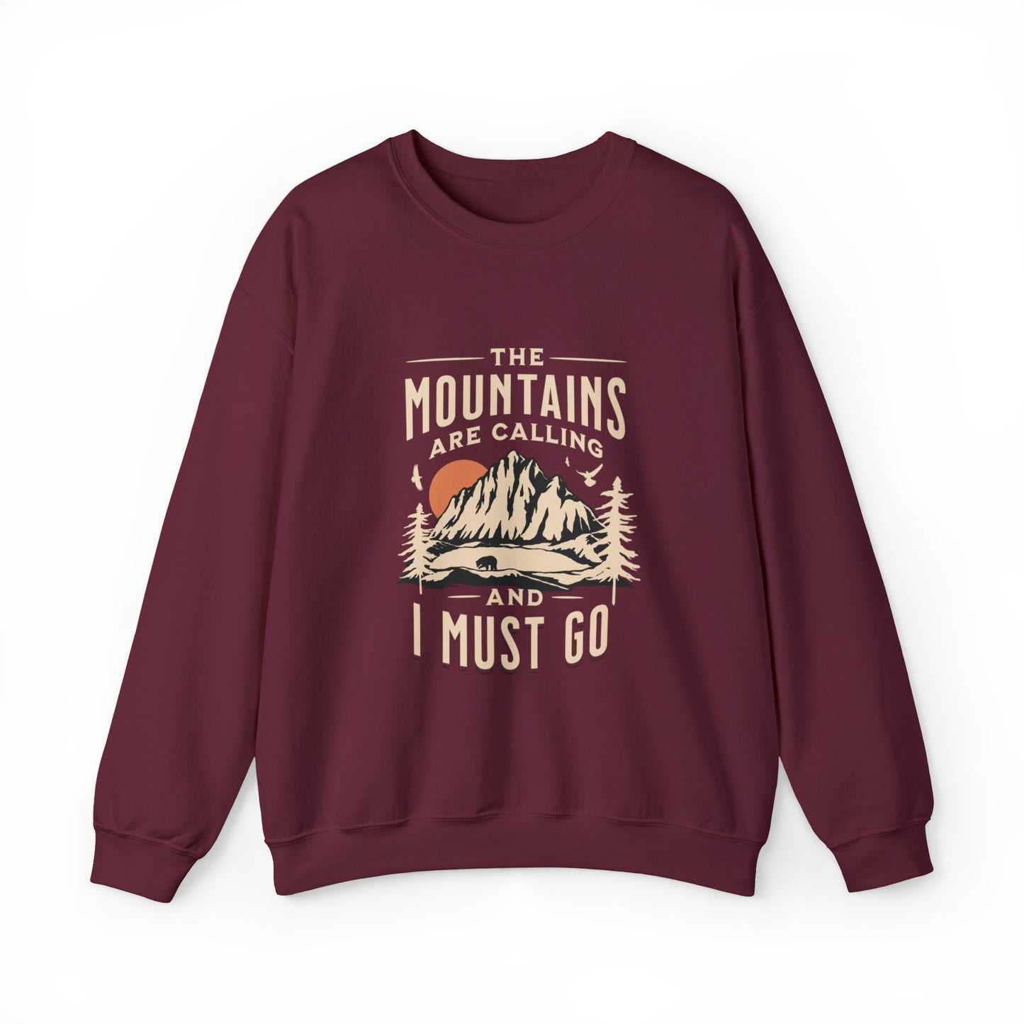 Mountains are Calling - Unisex Heavy Blend™ Crewneck Sweatshirt