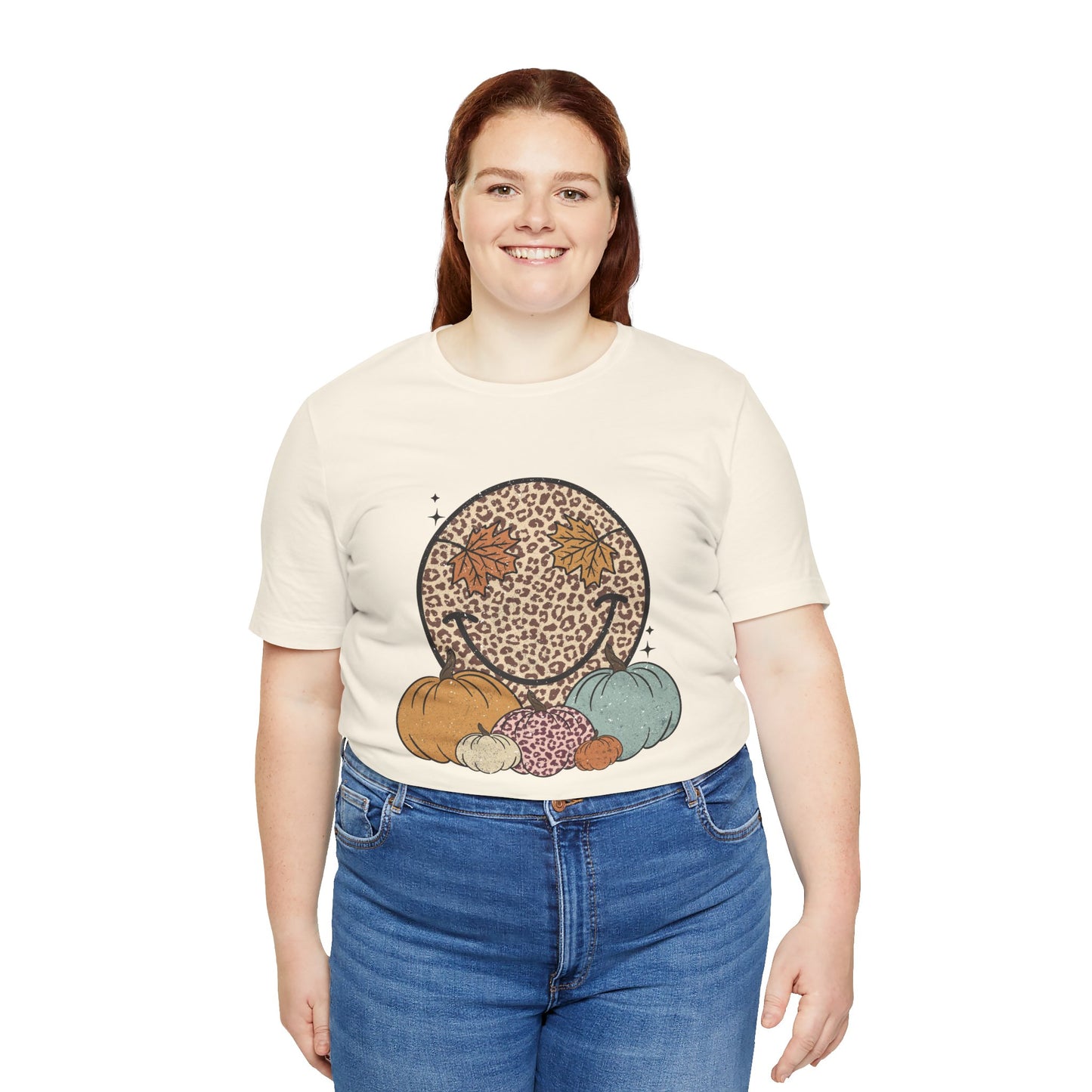 Fall Smiley Face Emoji Tee