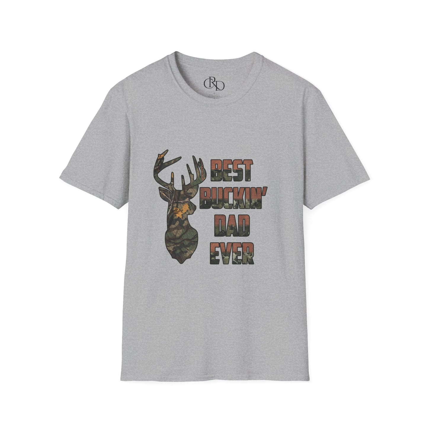 Best Buckin' Dad - Softstyle T-Shirt