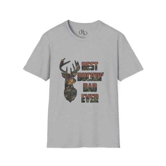 Best Buckin' Dad - Softstyle T-Shirt