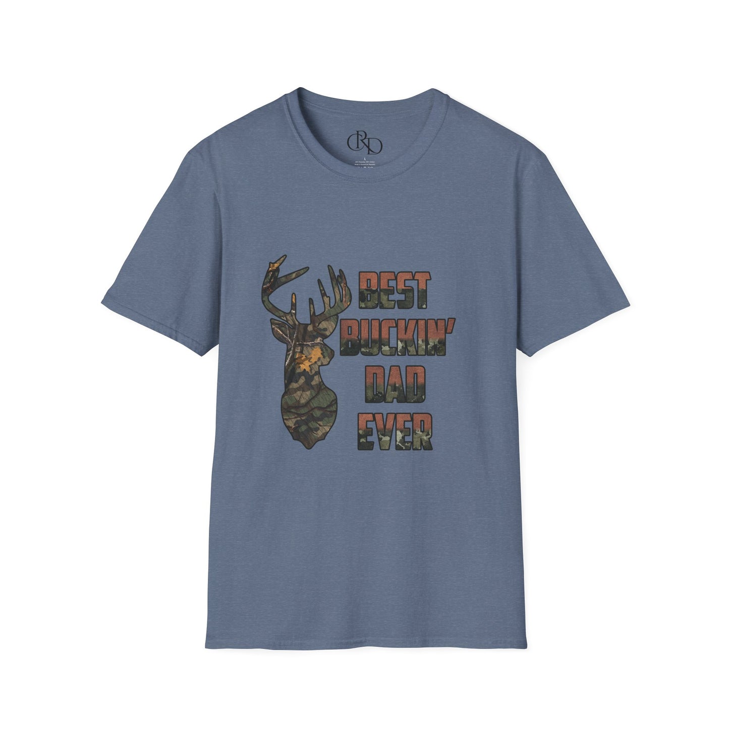 Best Buckin' Dad - Softstyle T-Shirt