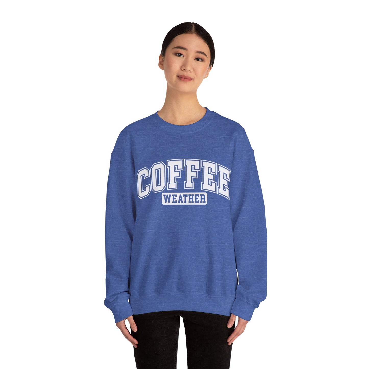 Coffee Weather - Heavy Blend™ Crewneck Sweatshirt