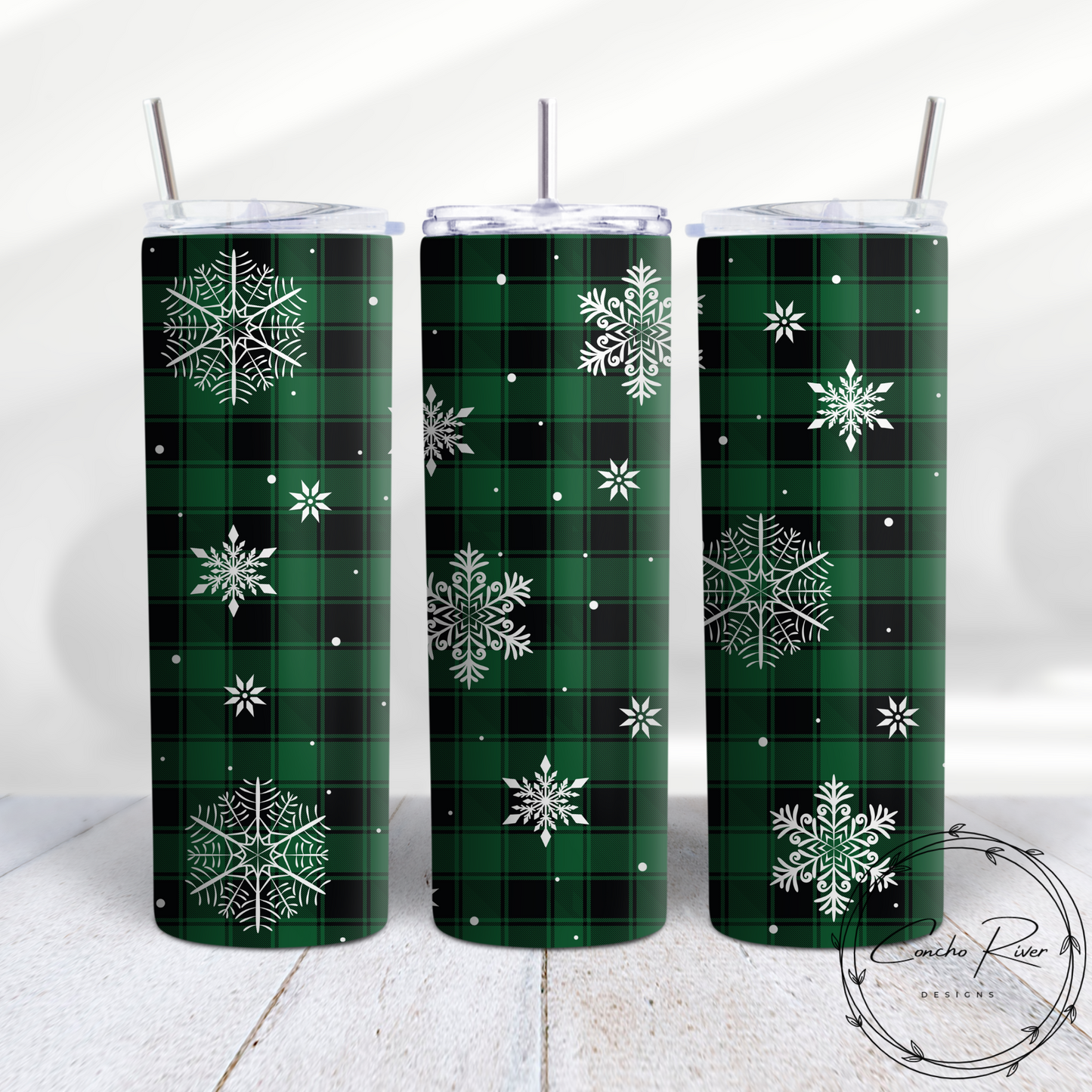 Green Buffalo Plaid - 20 oz Sublimation Transfer Sheet